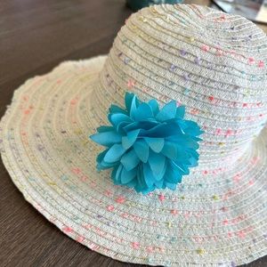Gymboree girls summer straw hat